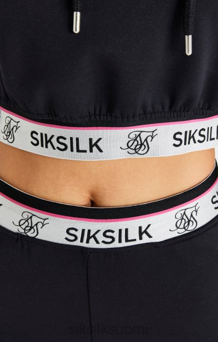 SikSilk mustat jumppahousut naiset 6LR8185 vaatteet