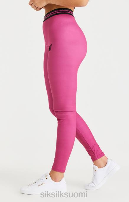 SikSilk pinkki teippileggingsit naiset 6LR8171 vaatteet