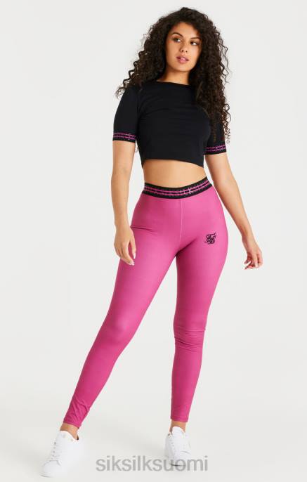 SikSilk pinkki teippileggingsit naiset 6LR8171 vaatteet
