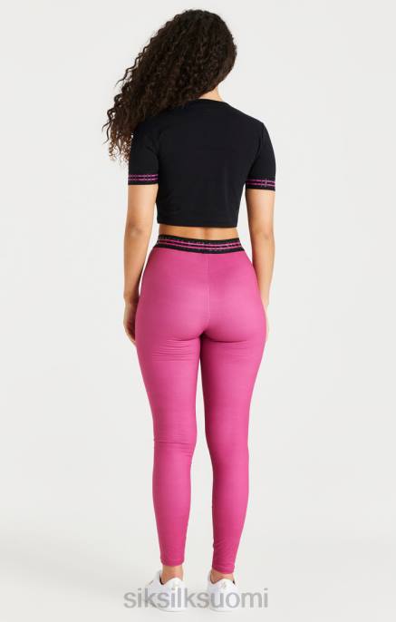 SikSilk pinkki teippileggingsit naiset 6LR8171 vaatteet
