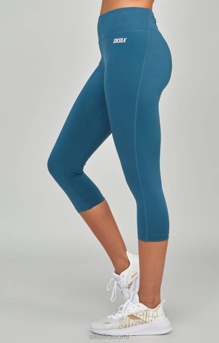 SikSilk sininen urheilulajit capri naiset 6LR8170 vaatteet