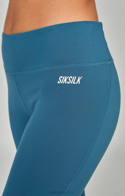 SikSilk sininen urheilulajit capri naiset 6LR8170 vaatteet
