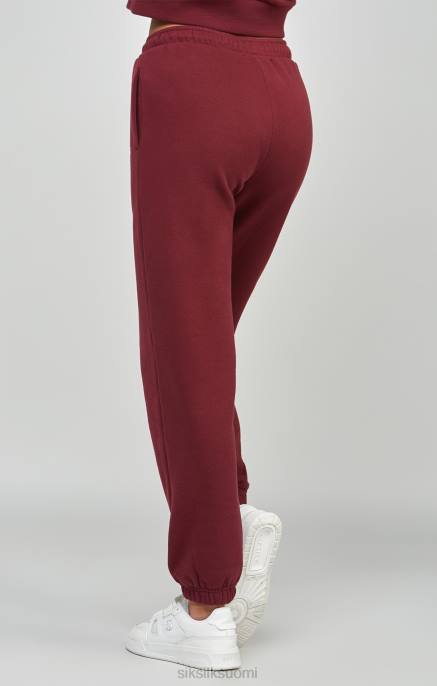 SikSilk viininpunaiset ylisuuret lenkkeilyhousut naiset 6LR8178 vaatteet