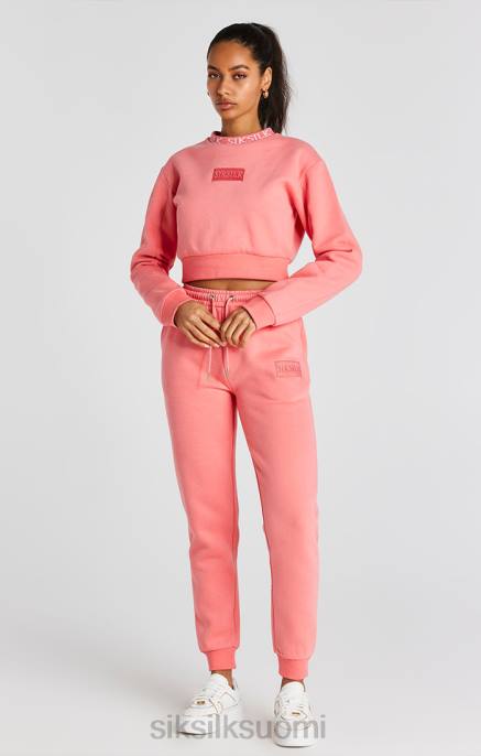 SikSilk coral crew collegepaita naiset 6LR888 vaatteet