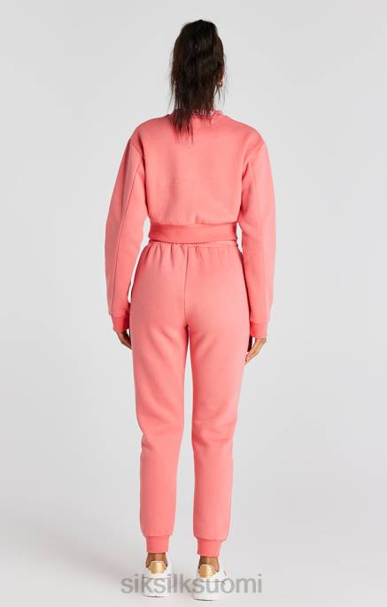 SikSilk coral crew collegepaita naiset 6LR888 vaatteet