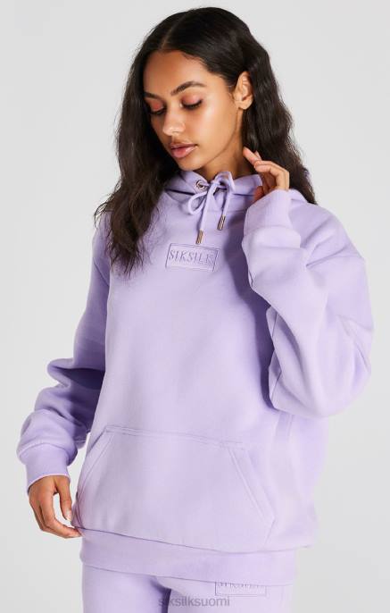 SikSilk lila oversize-huppari naiset 6LR8123 vaatteet