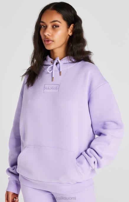 SikSilk lila oversize-huppari naiset 6LR8123 vaatteet
