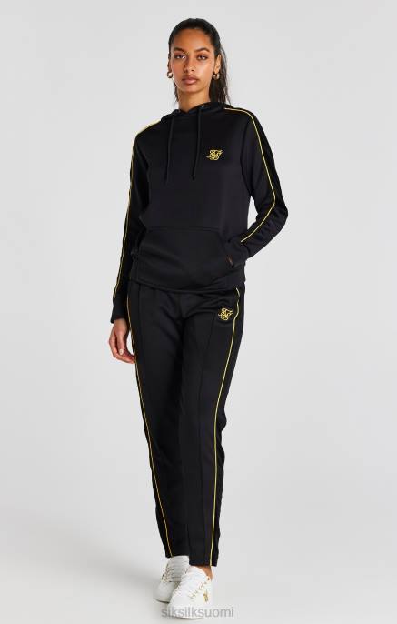 SikSilk musta raitatoppi naiset 6LR8106 vaatteet