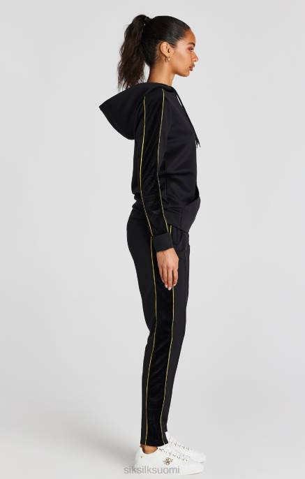 SikSilk musta raitatoppi naiset 6LR8106 vaatteet