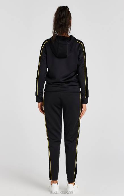 SikSilk musta raitatoppi naiset 6LR8106 vaatteet