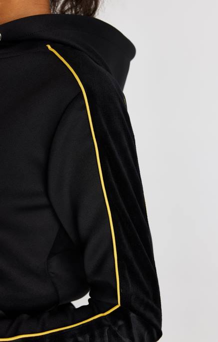 SikSilk musta raitatoppi naiset 6LR8106 vaatteet