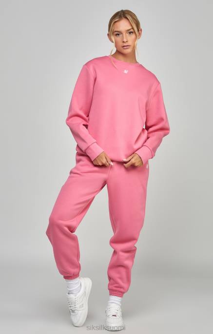 SikSilk pinkki välttämätön collegepaita naiset 6LR8103 vaatteet