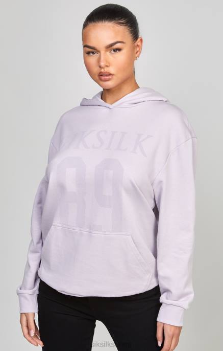 SikSilk violetti ylisuuri 89 huppari naiset 6LR8115 vaatteet