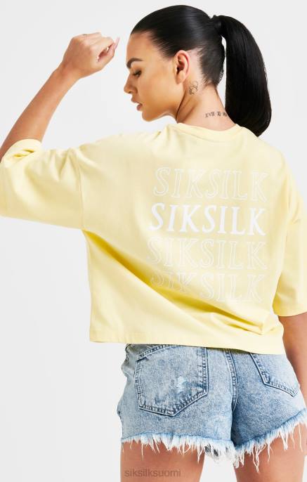 SikSilk sitruunatoistologollinen t-paita naiset 6LR870 vaatteet