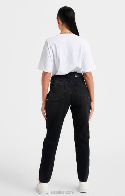 SikSilk valkoinen kirjailtu poikaystävä t-paita naiset 6LR869 vaatteet