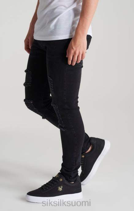 SikSilk ahdistunut skinny denim-farkku pojat 6LR8310 vaatteet