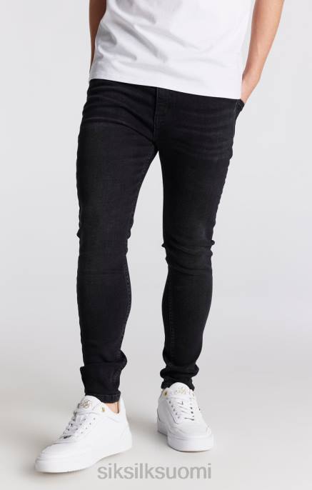 SikSilk musta essential skinny denimfarkku pojat 6LR8307 vaatteet