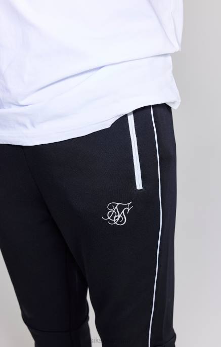 SikSilk musta polyjoggeri pojat 6LR8304 vaatteet