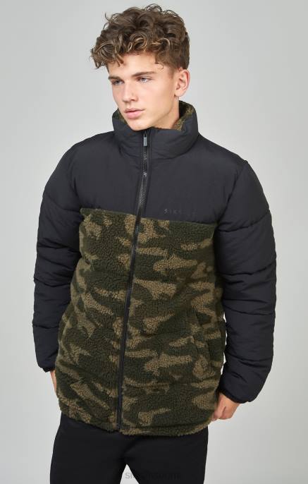 SikSilk camo borg puffer takki pojat 6LR8297 vaatteet