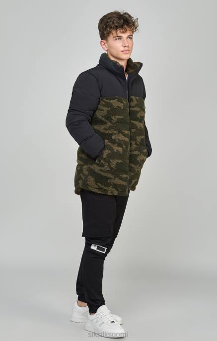 SikSilk camo borg puffer takki pojat 6LR8297 vaatteet
