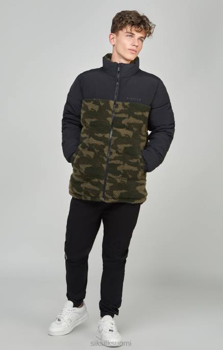 SikSilk camo borg puffer takki pojat 6LR8297 vaatteet