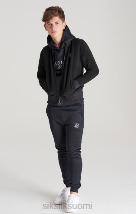 SikSilk musta metallinen logopommikone pojat 6LR8301 vaatteet