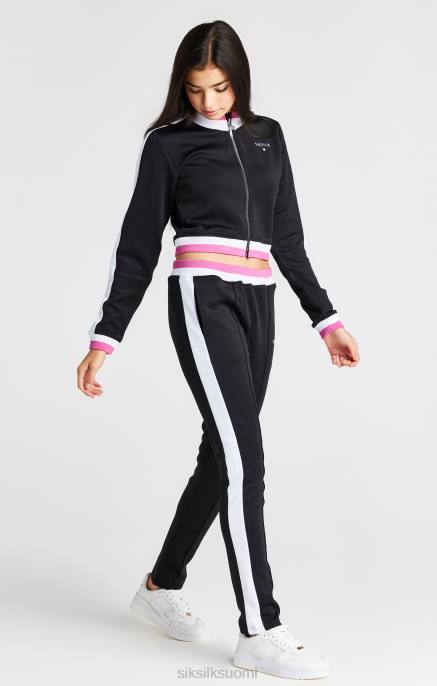 SikSilk mustat retro-housut tytöt 6LR8353 vaatteet