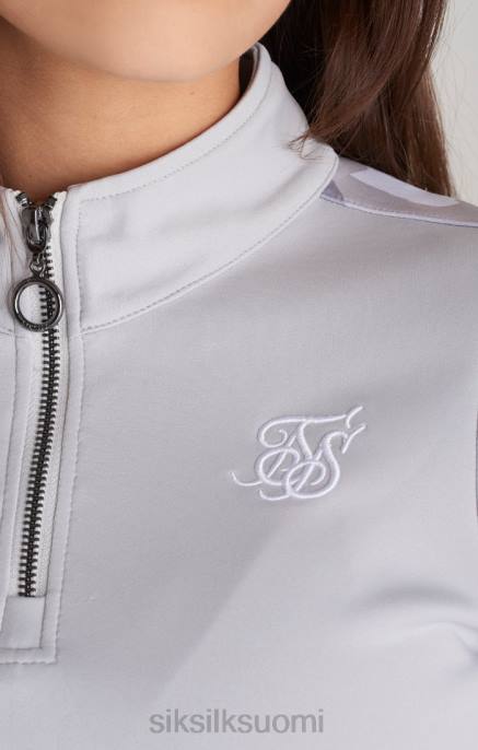 SikSilk harmaa camo-paneloitu teline tytöt 6LR8338 vaatteet