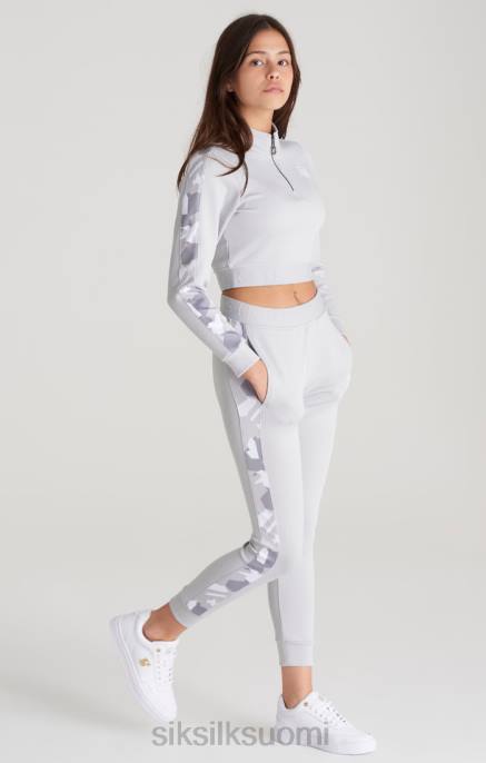 SikSilk harmaa camo-paneloitu teline tytöt 6LR8338 vaatteet