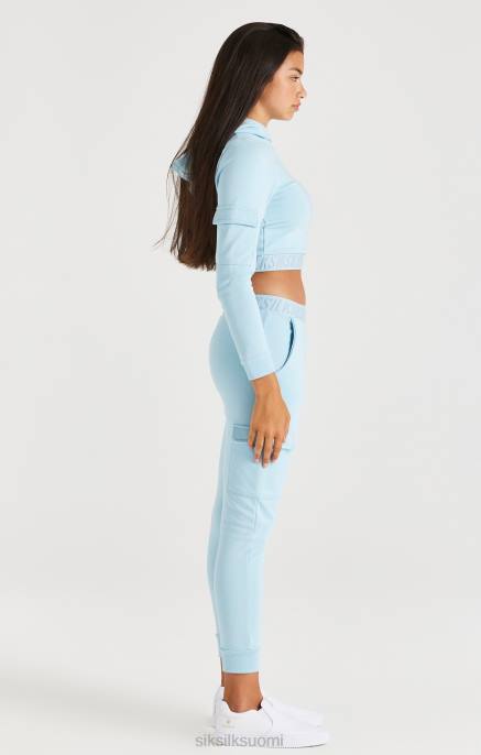 SikSilk teipattu lastihuppu - sininen tytöt 6LR8328 vaatteet