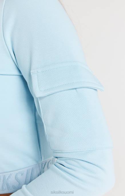 SikSilk teipattu lastihuppu - sininen tytöt 6LR8328 vaatteet